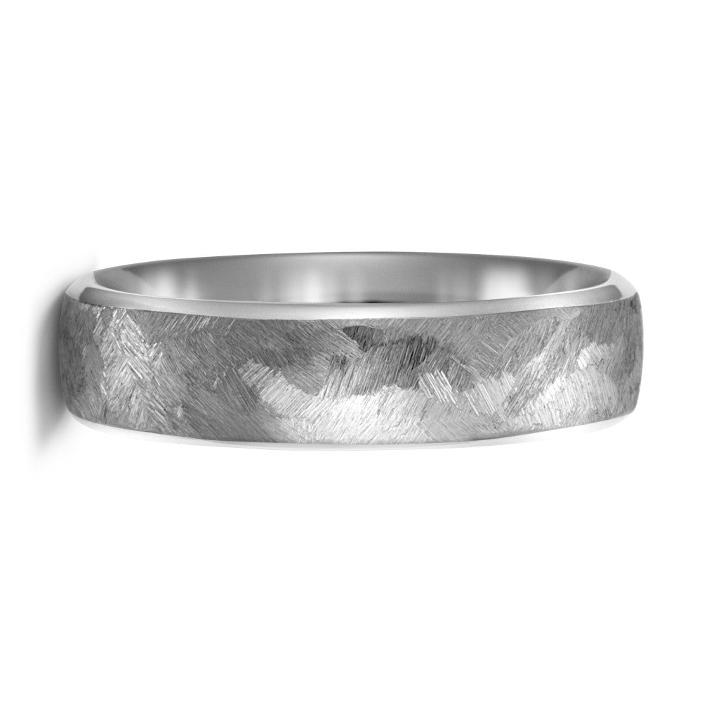 Textured finish, Titanium wedding ring for men and woman