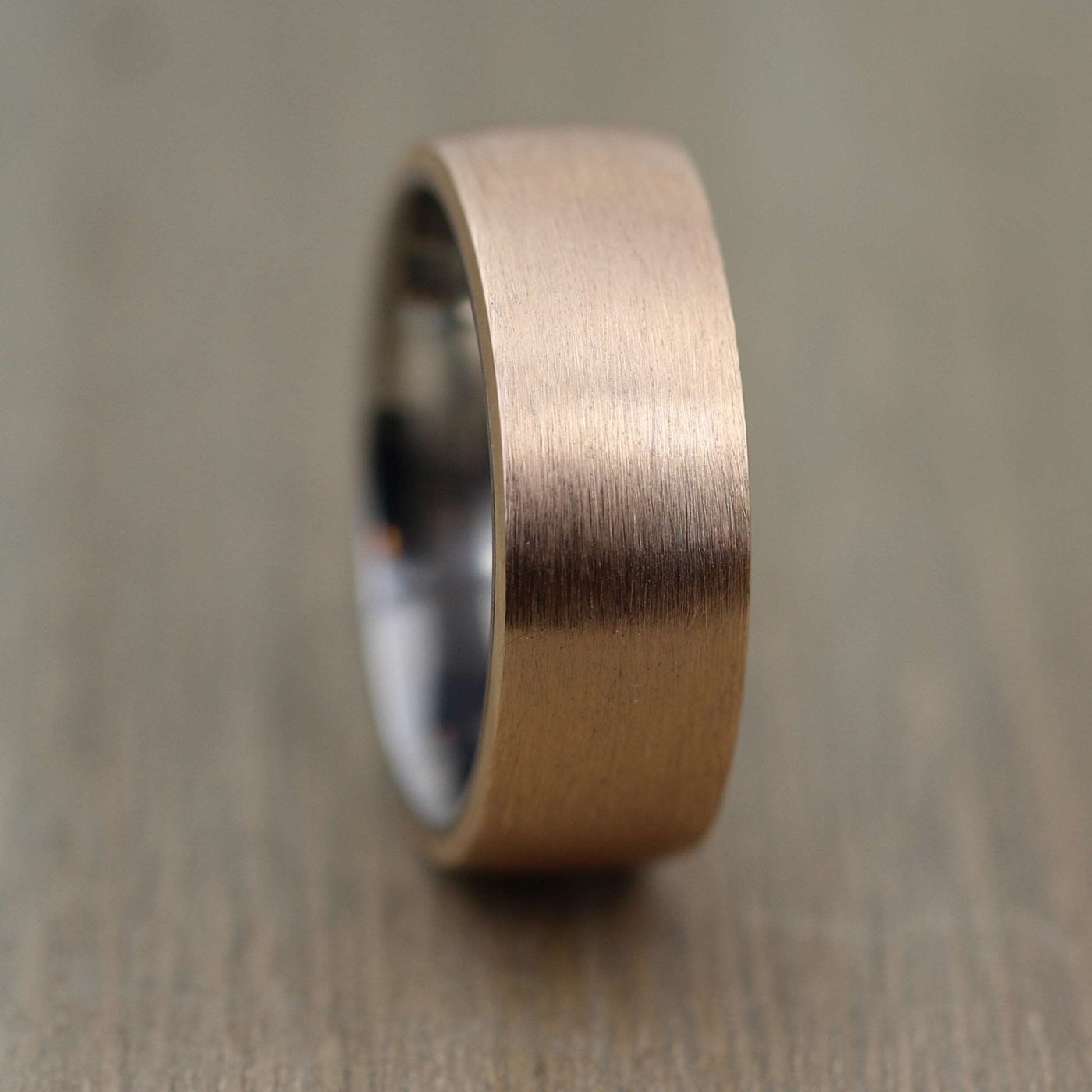  Bronze wedding ring band. mans bronze and titanium ring. bronze wedding ring band uk