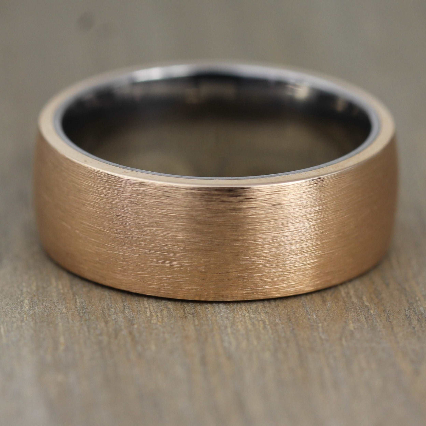  Bronze wedding ring band. mans bronze and titanium ring. bronze wedding ring band uk