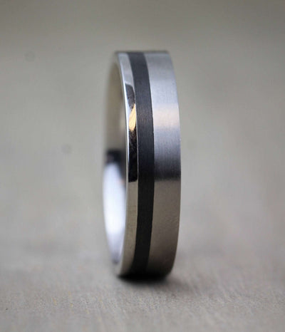 The Imperial - Carbon Fibre & Titanium Ring