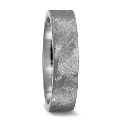 Titanium Wedding Ring Flat Court
