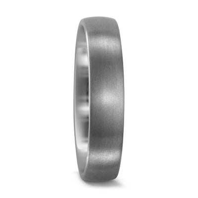 5mm titanium wedding ring for men in matt finish with free inside ring engraving size Z+ avaiable